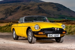 mgb roadster classic car photography cumbria lake district