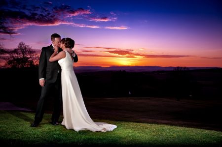 sunset wedding photography cumbria
